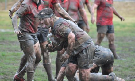 Coota Prevail 13-3 in Mud Bath at Country Club Oval Against Harden Red Devils